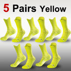 Nylon Elastane Men Athletic Sport Socks