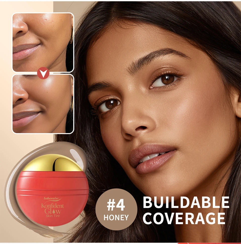 Liquid Skin Tint Foundation Radiant Coverage Makeup - 9