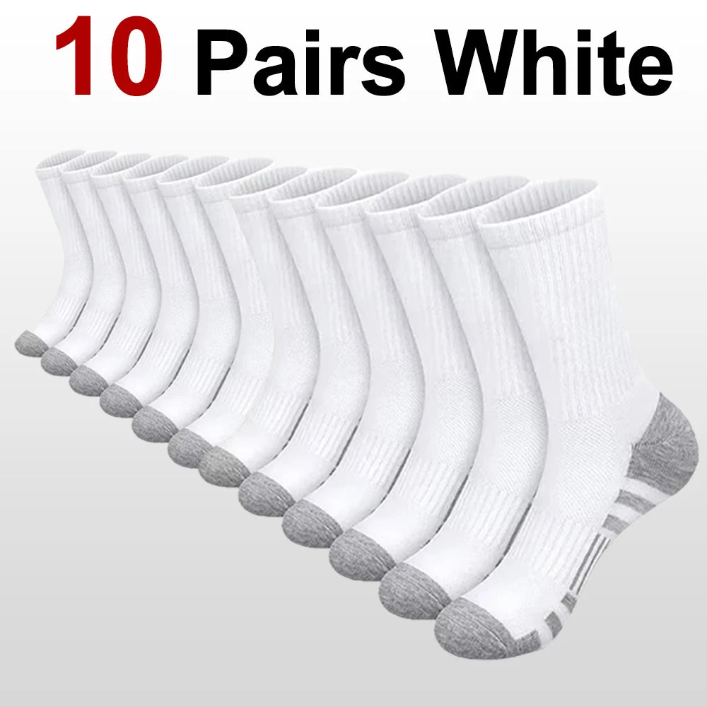 Polyester Spandex Breathable Athletic Crew Socks - 16