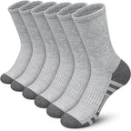 Polyester Spandex Breathable Athletic Crew Socks