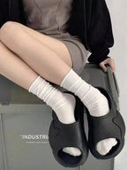 10 Pairs Nylon Elastane Mid Length Casual Socks