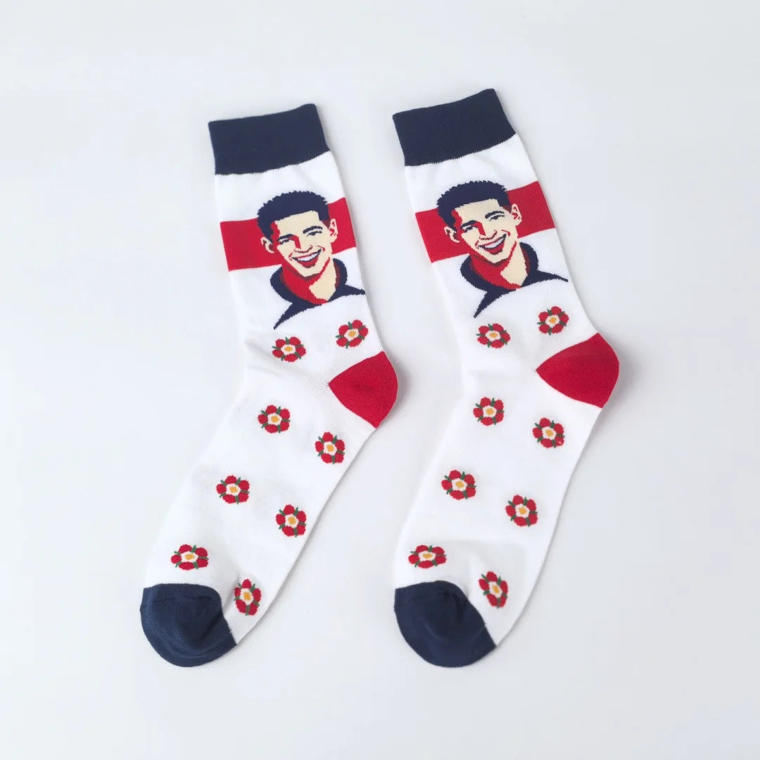 Cotton Polyester Knee High Athletic Socks