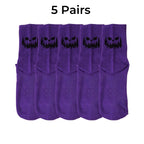 Unisex Halloween Themed Polyester Crew Socks