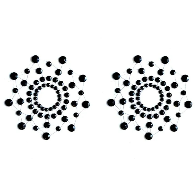 Silicone Rhinestone Nipple Covers