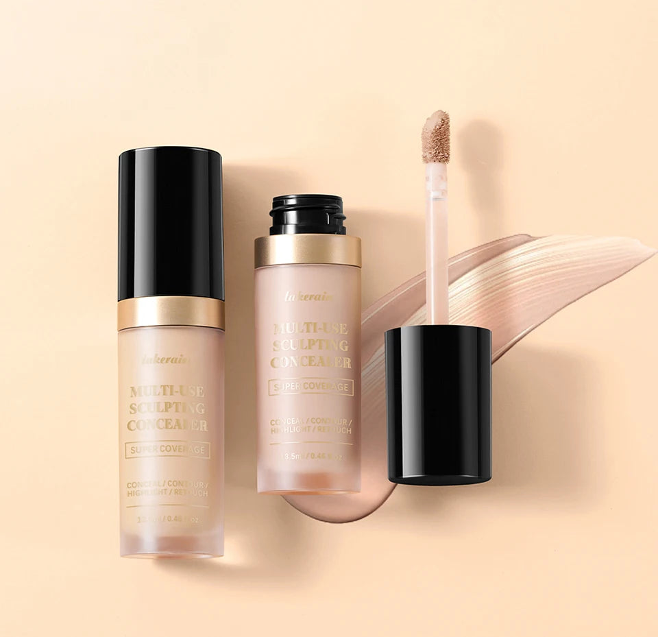 5 Color Liquid Face Concealer Waterproof Oil Control Foundation