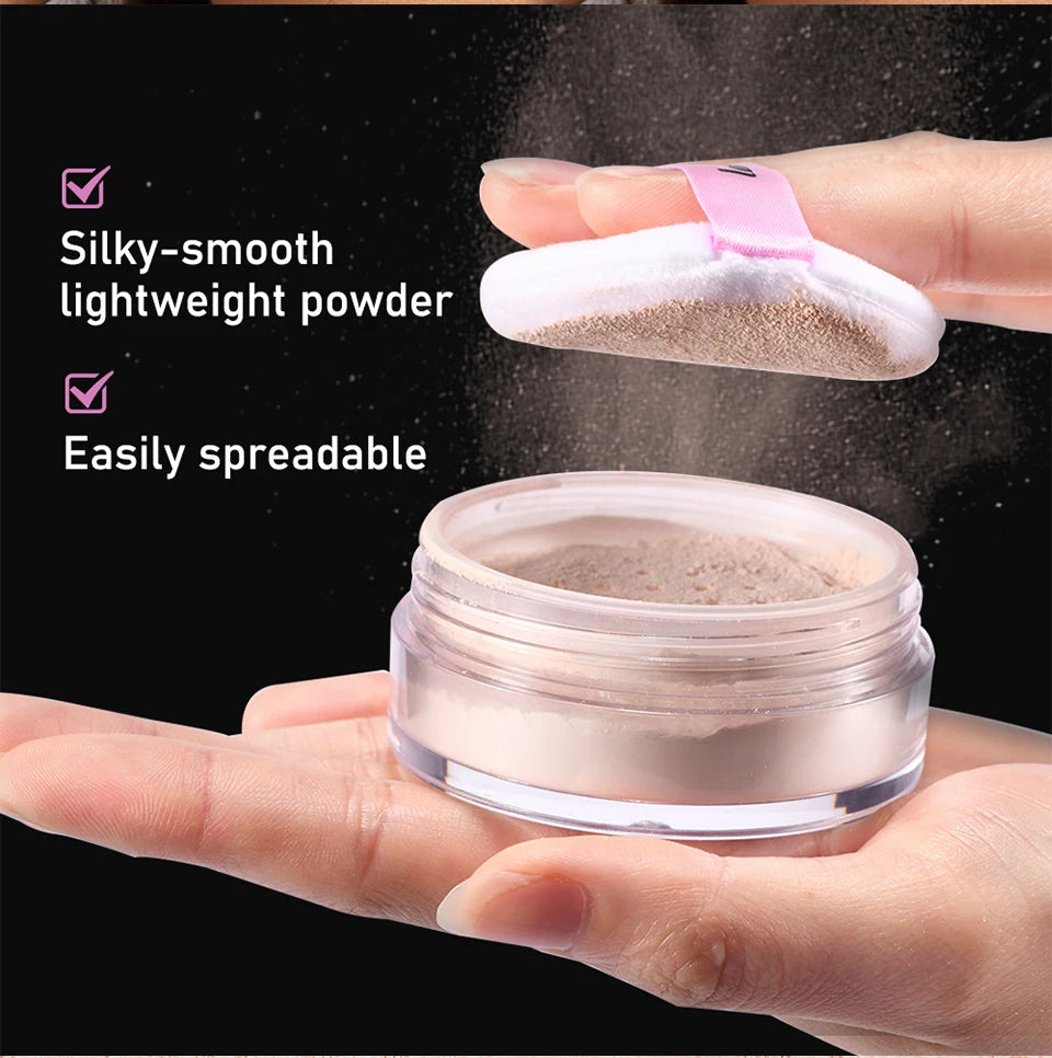 Matte Loose Face Powder for Long Lasting Makeup Setting