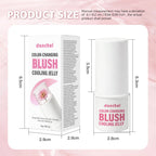 Color Changing Jelly Blush Stick For Lips And Cheeks
