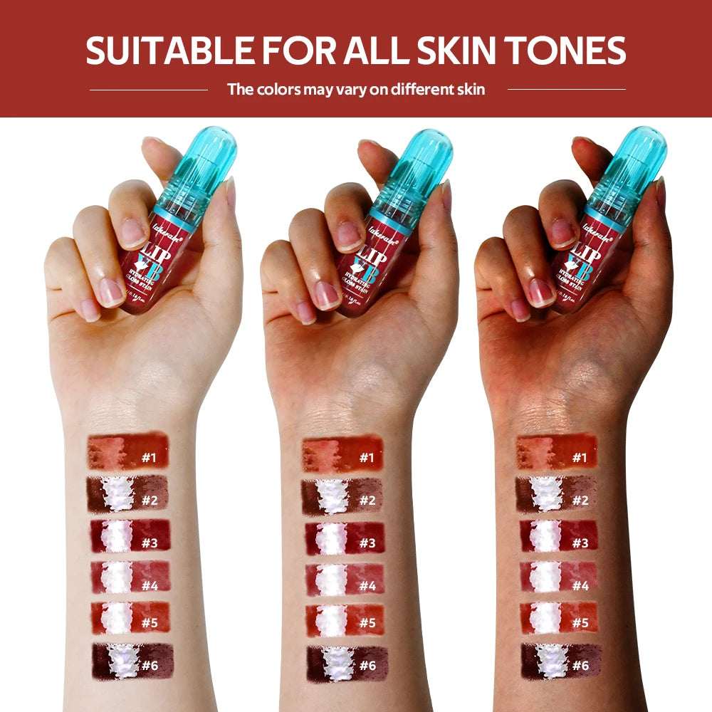 Hydrating Lip Gloss Stain Long Lasting Moisturizing Tint - 6