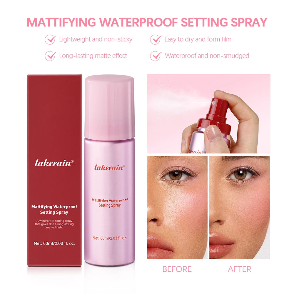 Matte Finish Waterproof Makeup Setting Spray - 5