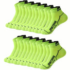 Cotton Polyester Blend Breathable Ankle Sports Socks