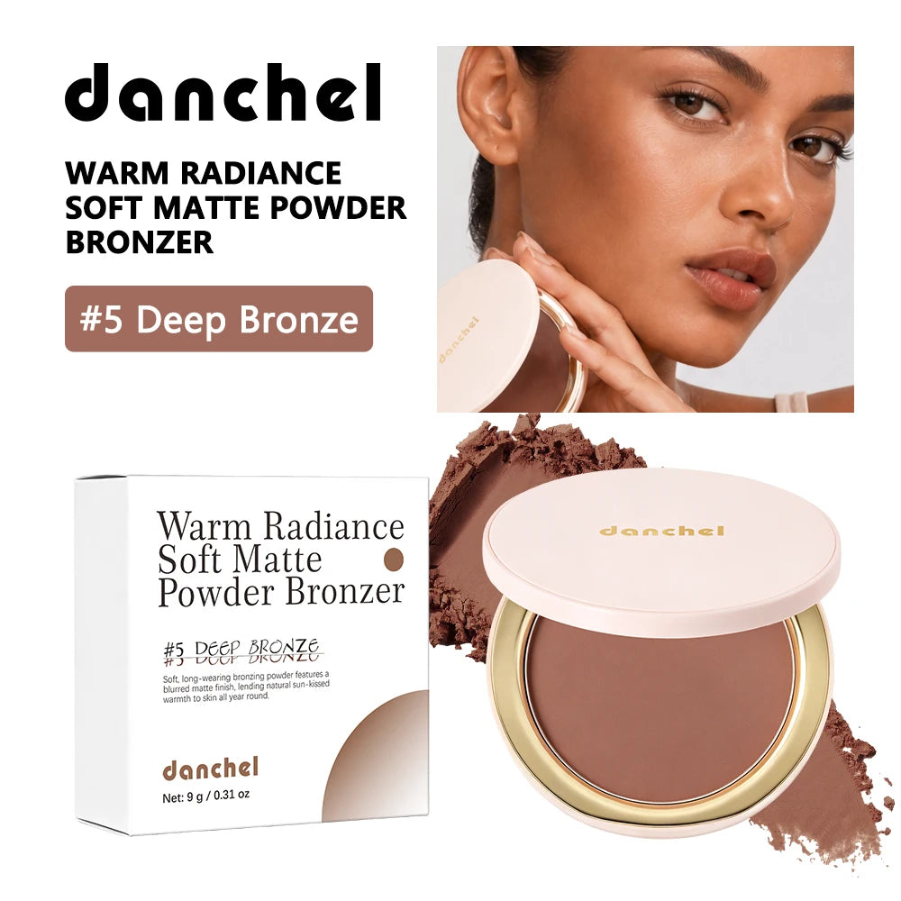 Matte Powder Bronzer Face Contour Makeup