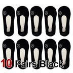 Cotton Elastane Blend Low Cut Invisible Socks