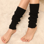 Polyester Elastane Knitted Leg Warmers 50cm