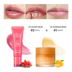 Moisturizing Lip Balm and Sleeping Mask Set