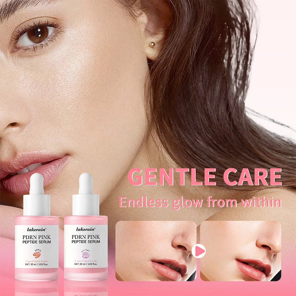 Pore Refining Toner Pads and Peptide Facial Serum Skin Care Set