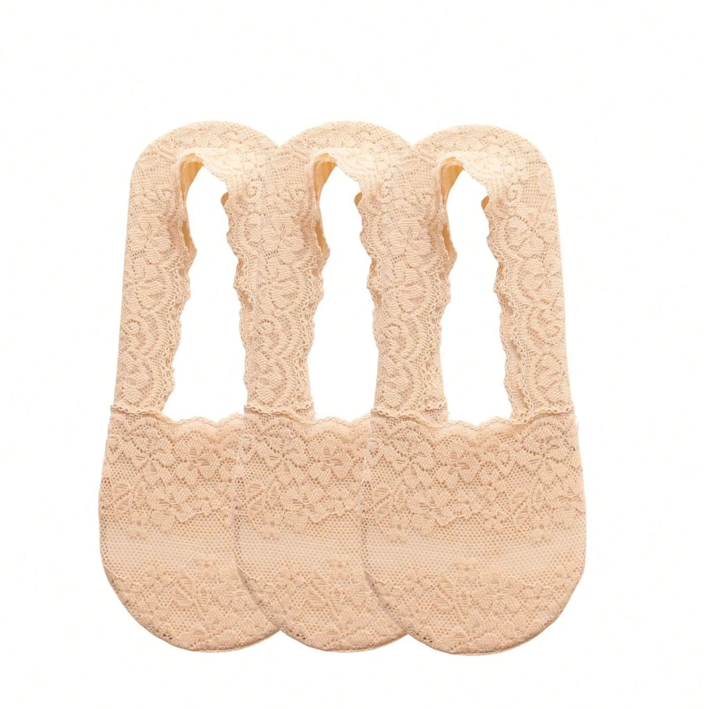 Womens Polyester Elastane Low Cut Invisible Liner Socks