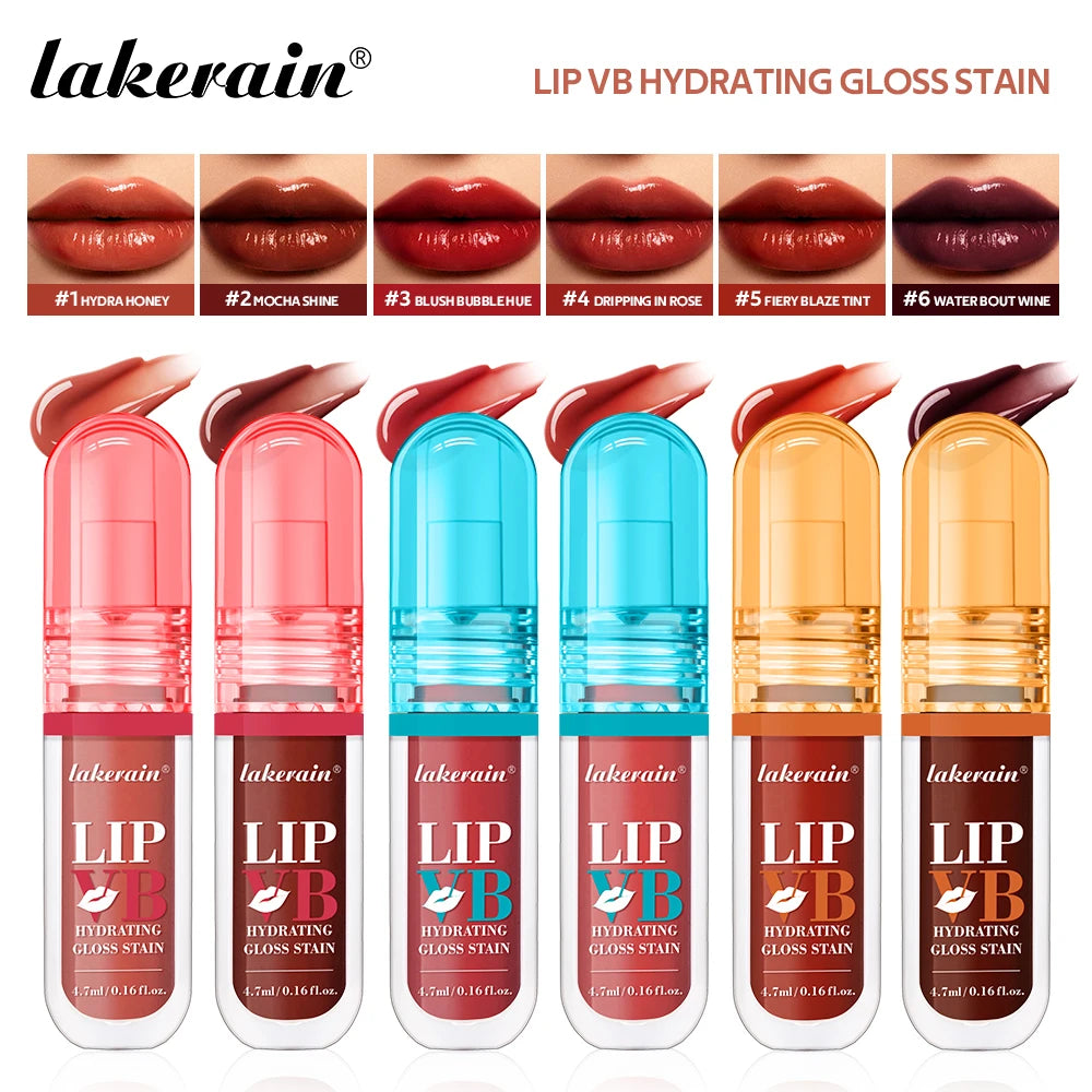Hydrating Lip Gloss Stain Long Lasting Moisturizing Tint