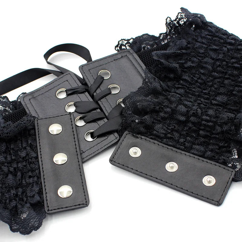Synthetic Leather Waist Cincher Corset Belt