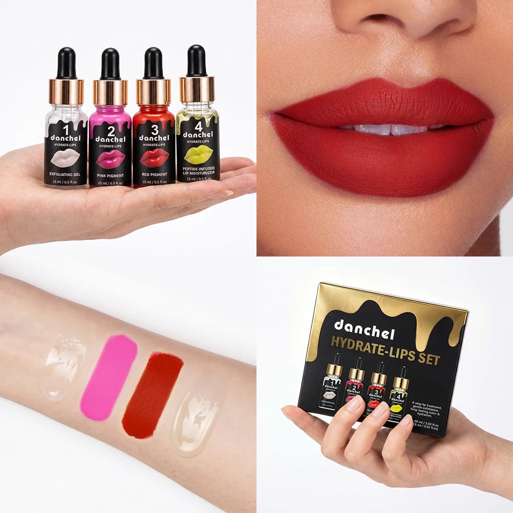 4 Piece Lip Exfoliation And Nourishing Treatment Set - 21