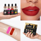 4 Piece Lip Exfoliation And Nourishing Treatment Set