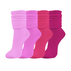 Polyester Elastane Women Slouch Crew Socks