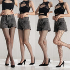 Nylon Elastane Fishnet Pantyhose Mesh Tights
