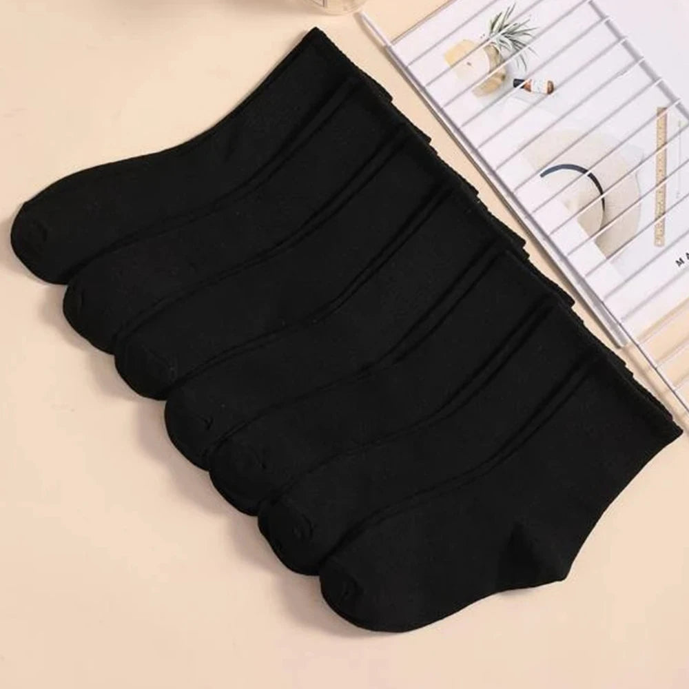Polyester Elastane Women Casual Middle Tube Socks