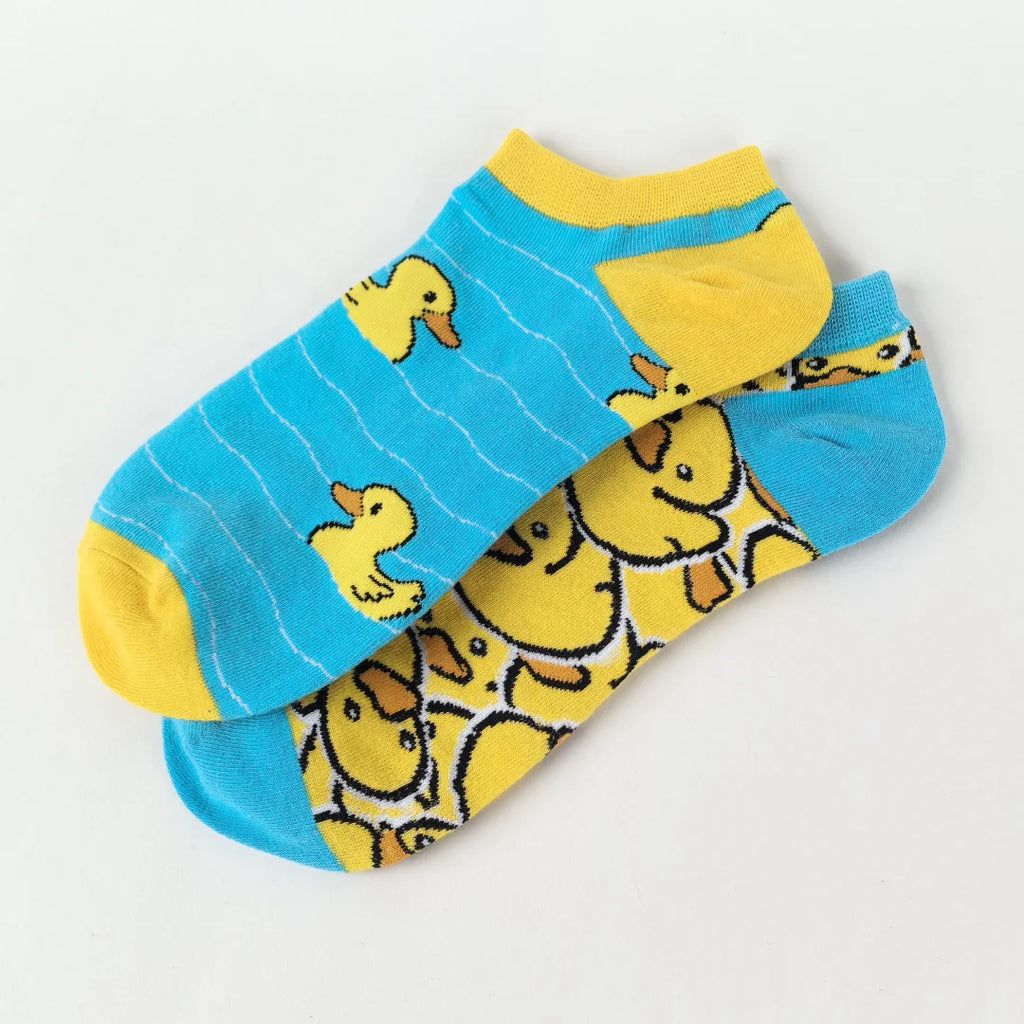 Cotton Cartoon Duck Ankle Socks