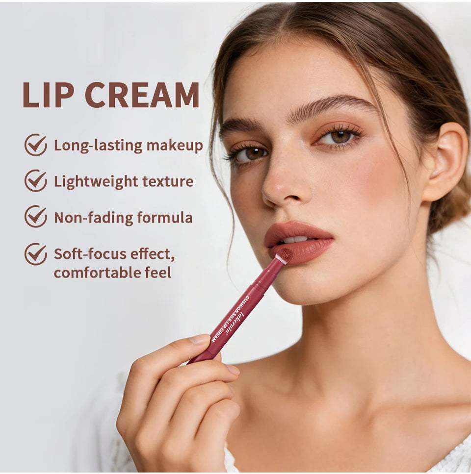 Cushion Tip Lip Cream and Blush Stick