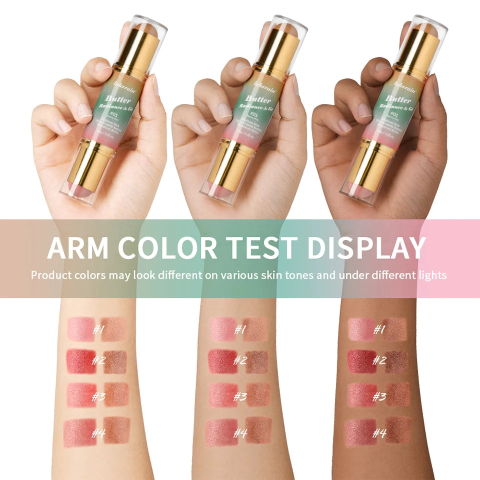 Double Ended Cream Bronzer and Blush Makeup Stick