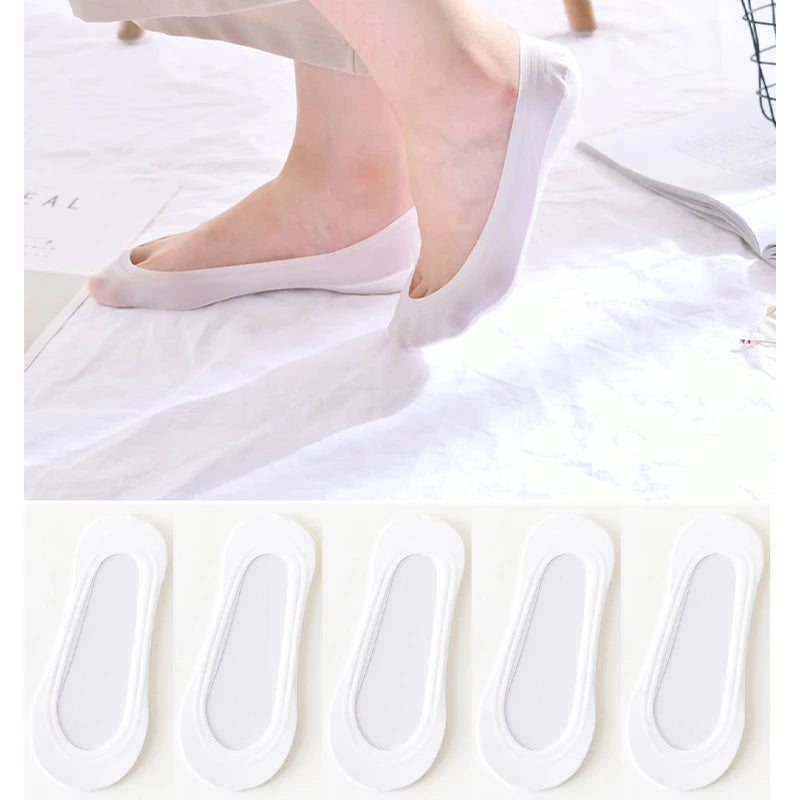 Invisible Polyester Women Boat Socks - 31