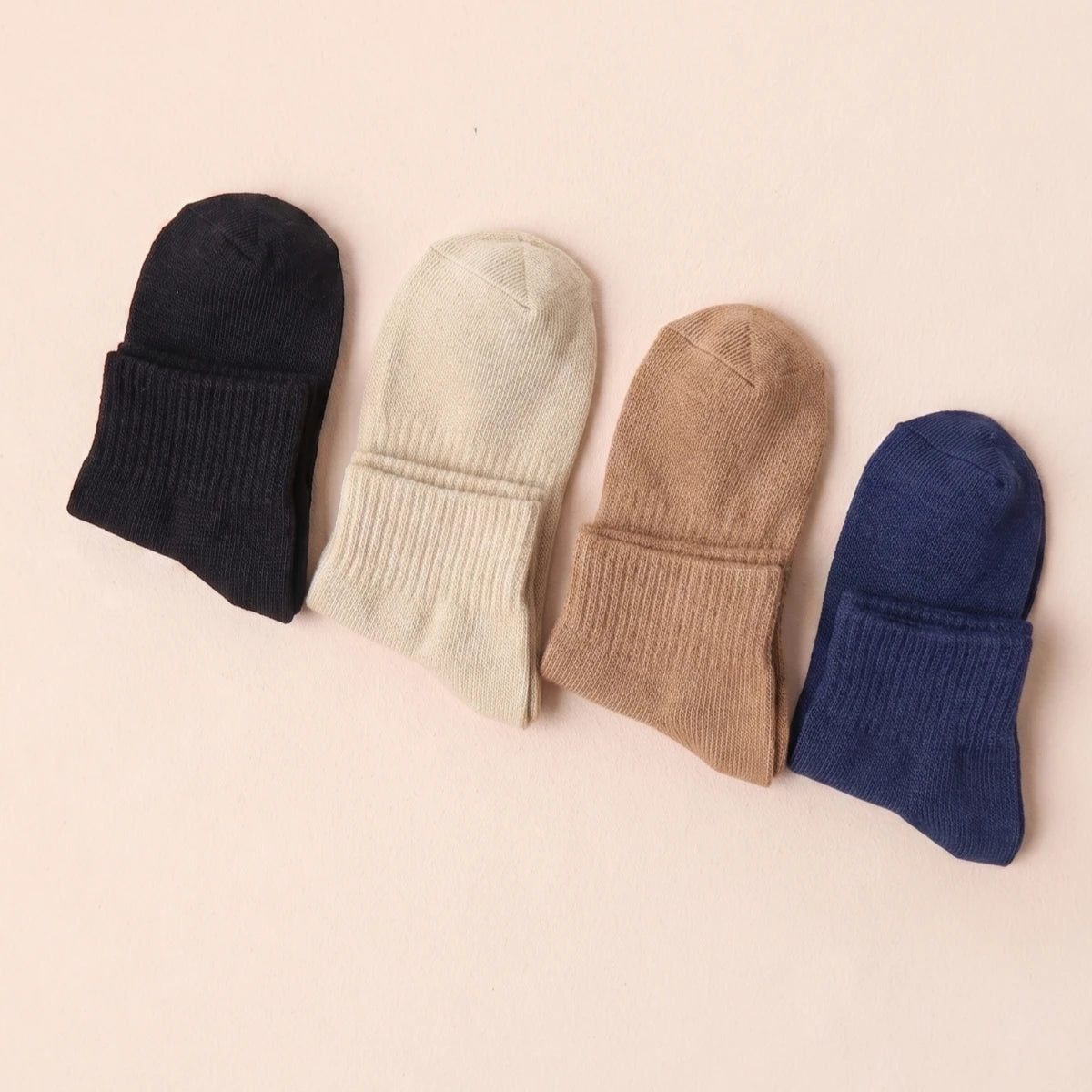 Polyester Elastane Women Ankle Socks Casual Daily Wear - 4