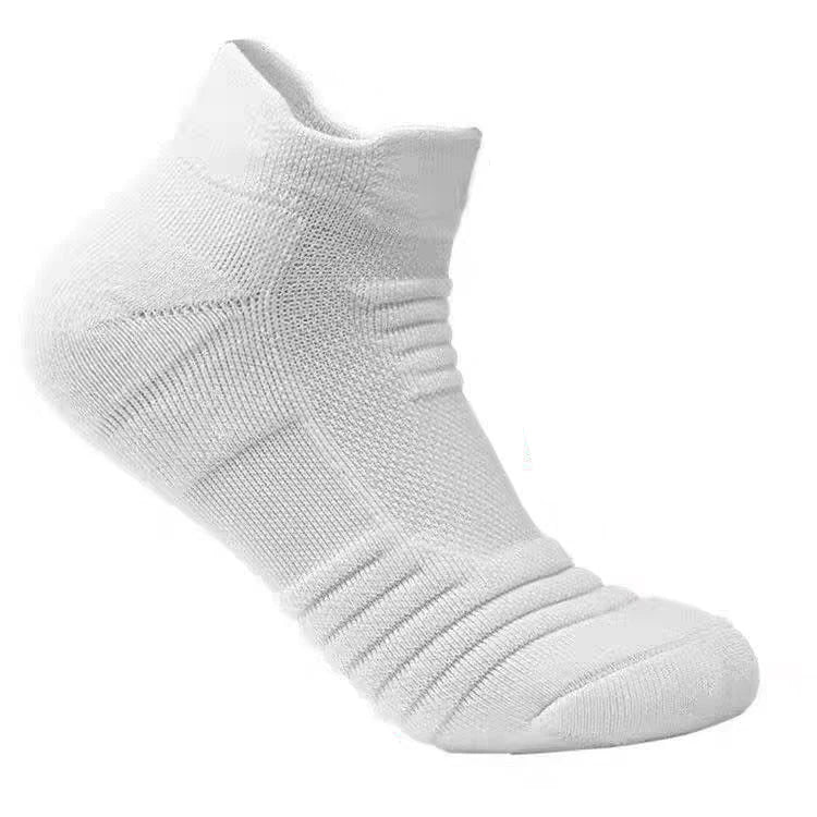 Polyester Elastane Mens Athletic Sports Socks 10 Pairs