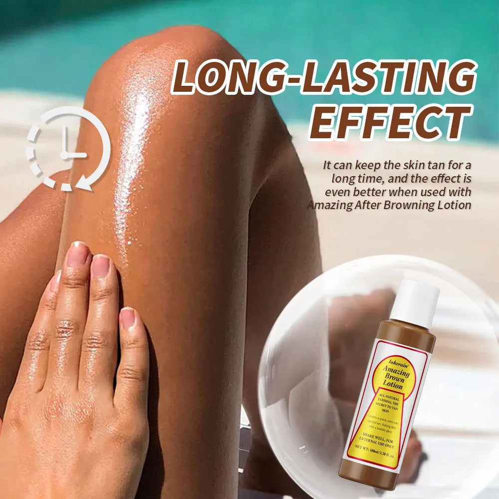 Sunless Tanning Body Lotion Liquid Bronzer