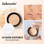 Matte Finish Loose Setting Powder Makeup With Puff