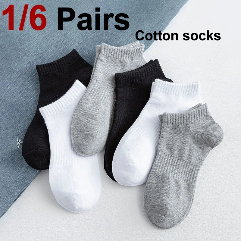 Unisex Cotton Low Cut Casual Socks