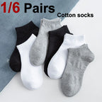 Unisex Cotton Low Cut Casual Socks