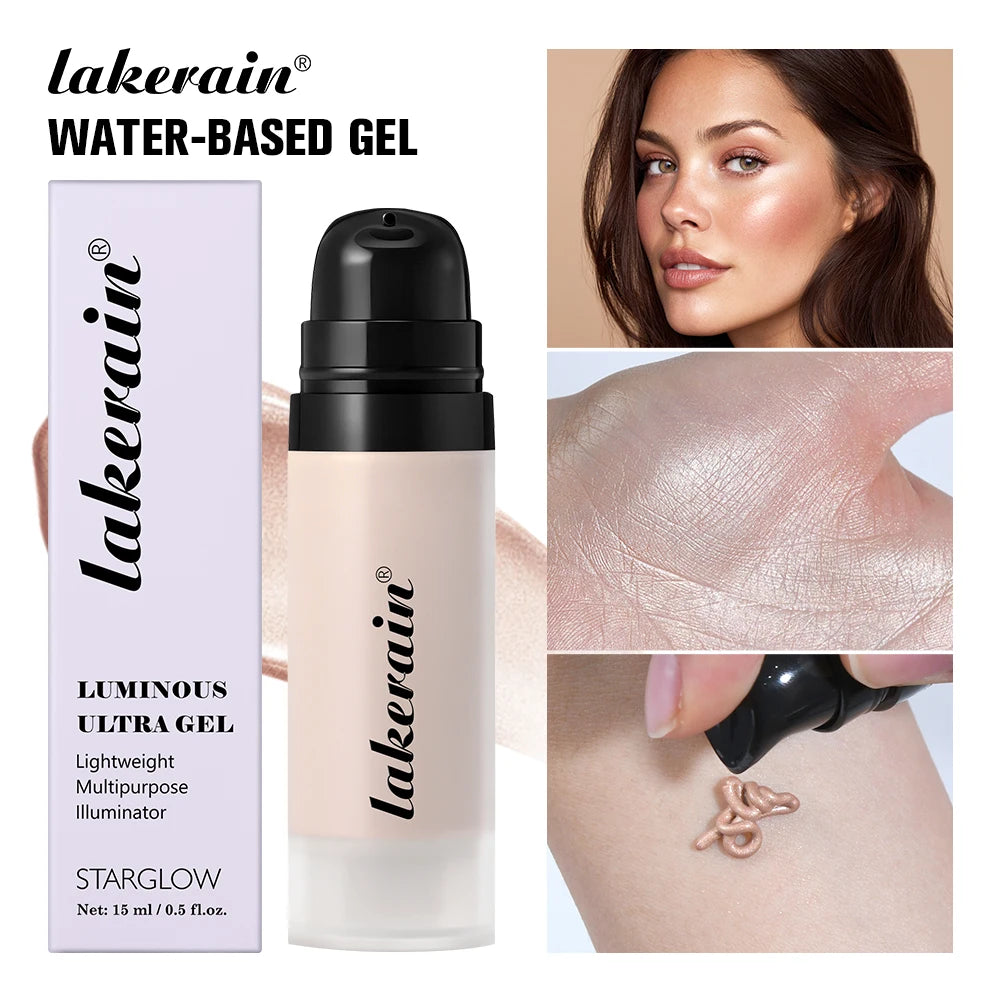 Water Based Gel Face Highlighter and Illuminating Makeup Primer