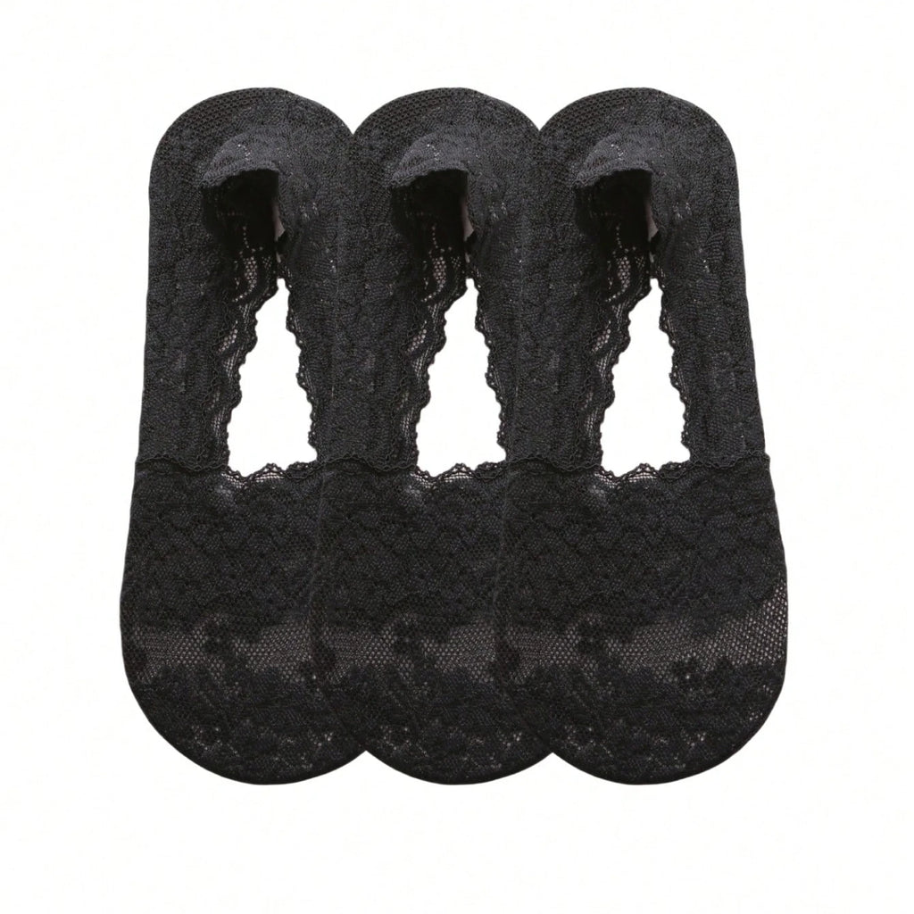Womens Polyester Elastane Low Cut Invisible Liner Socks