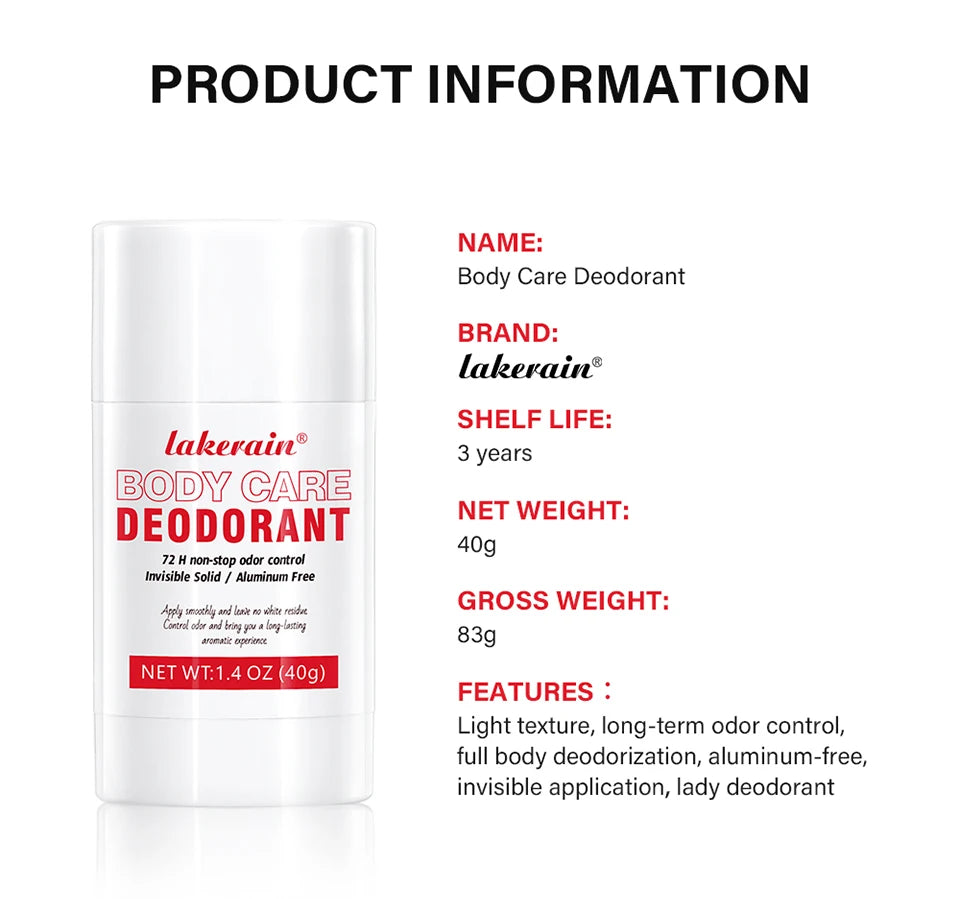 All Body Deodorant Balm Stick Odor Control