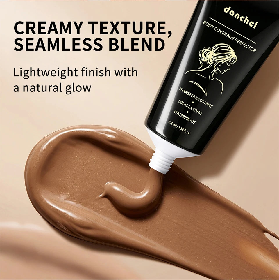 Waterproof Full Coverage Body Concealer Cream for Scars and Tattoos