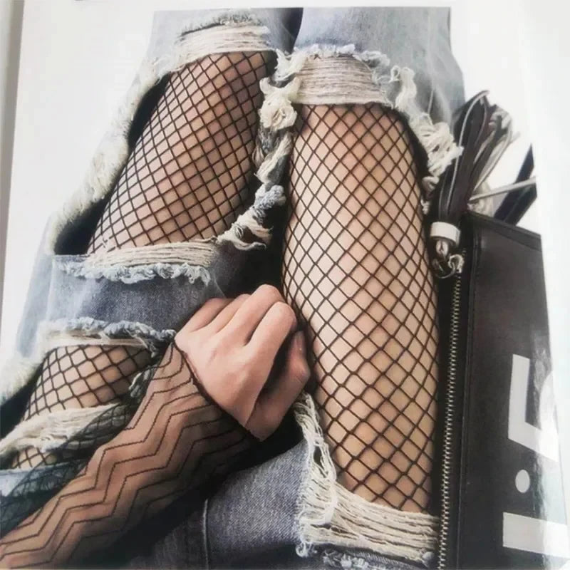 Polyester Mesh Fishnet Pantyhose Tights - 10