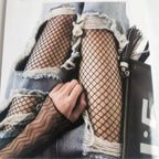 Polyester Mesh Fishnet Pantyhose Tights