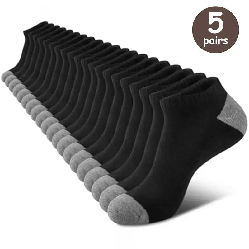 Polyester Elastane Blend Casual Low Cut Socks - 8