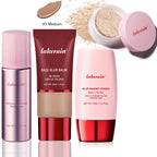Matte Makeup Setting Primer Powder and Balm Set