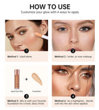 Liquid Face Highlighter Makeup Glow Serum