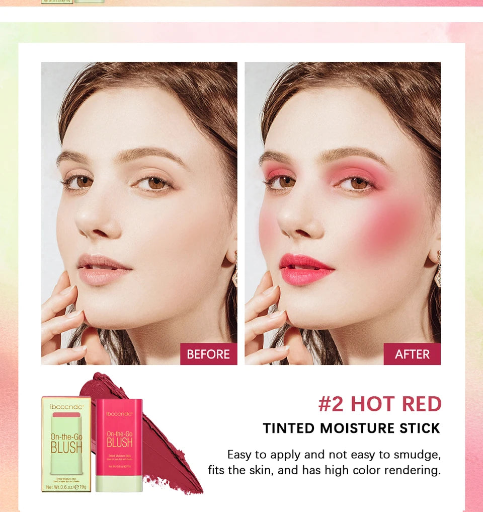 Cream Blush Stick Tinted Moisture Makeup