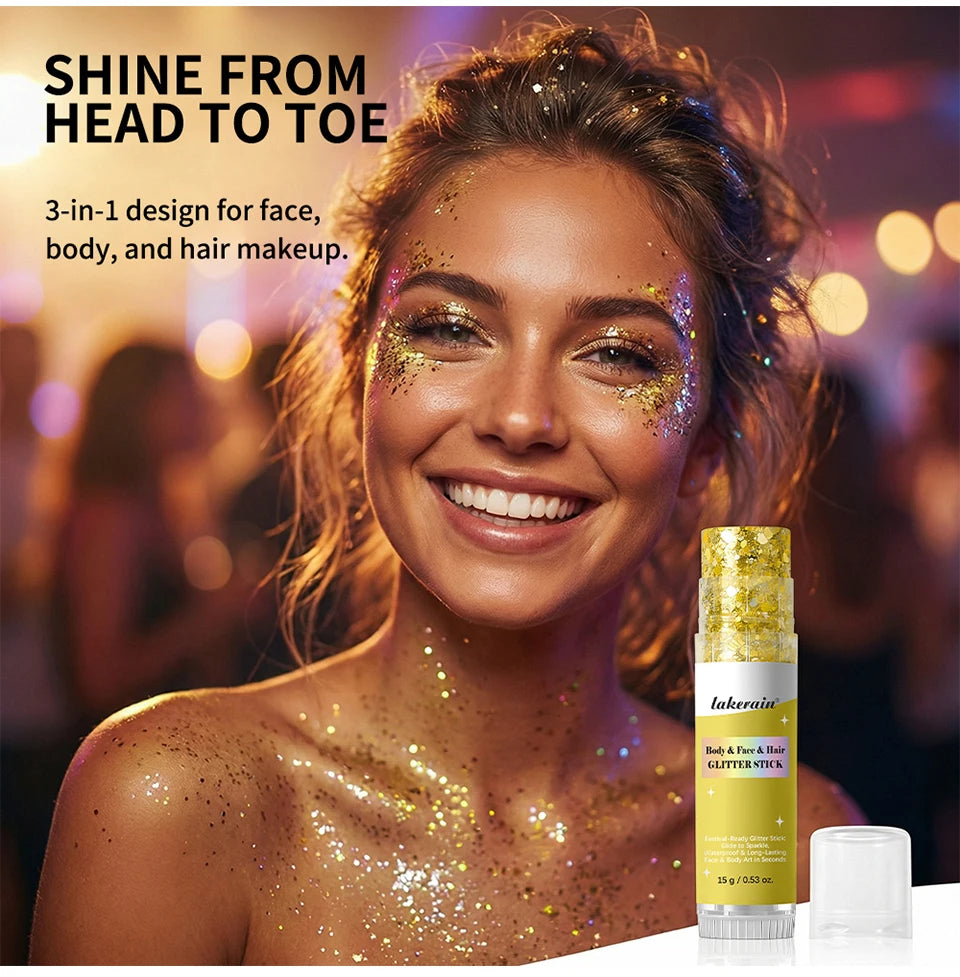 Glitter Balm Stick for Face and Body - 9