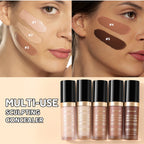 5 Color Liquid Face Concealer Waterproof Oil Control Foundation