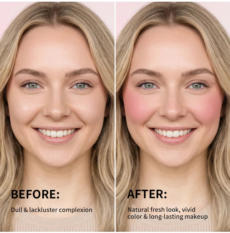Cream Blush Makeup Pigmented Smooth Blendable Face Color - 11